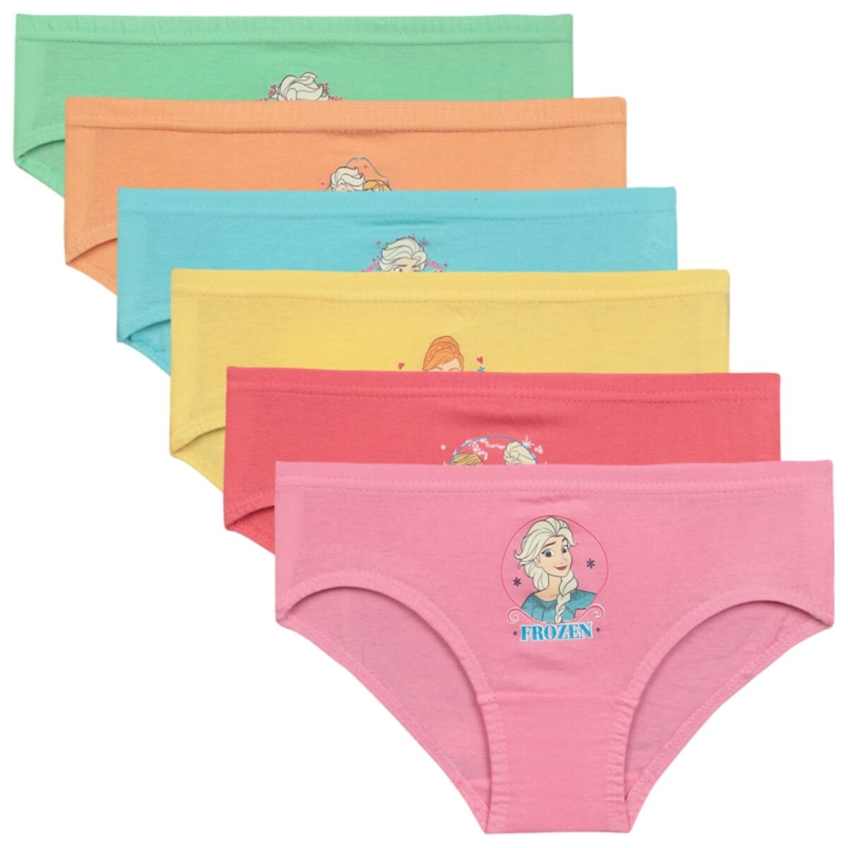 Bodycare 100 Cotton Teenager Panties In Pack Of 6-t-1000-assorted
